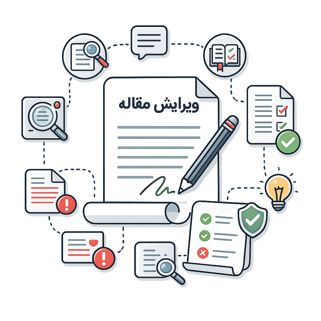 خدمات ویرایش تخصصی مقاله شریف پیپر